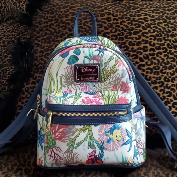 Loungefly Handbags - Disney Loungefly Little Mermaid Backpack Bag